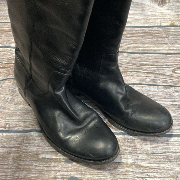 Frye WOMEN MELISSA BUTTON 2 black sz 8 - Picture 10 of 12